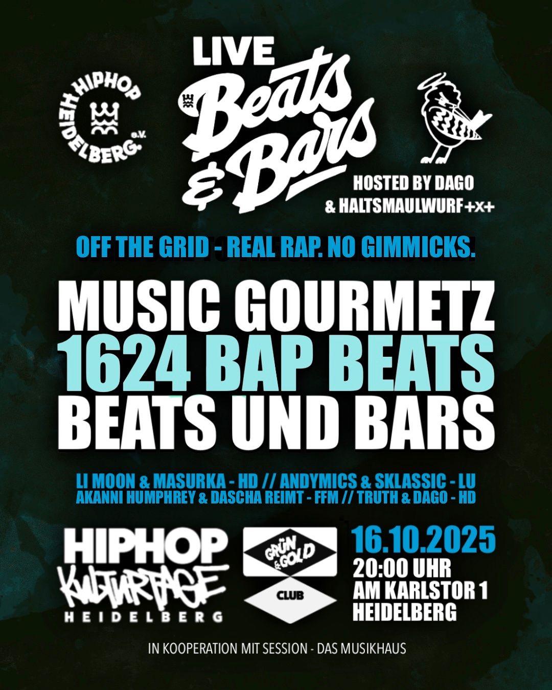 Live Beats & Bars – Rap-Konzert und Open Mic