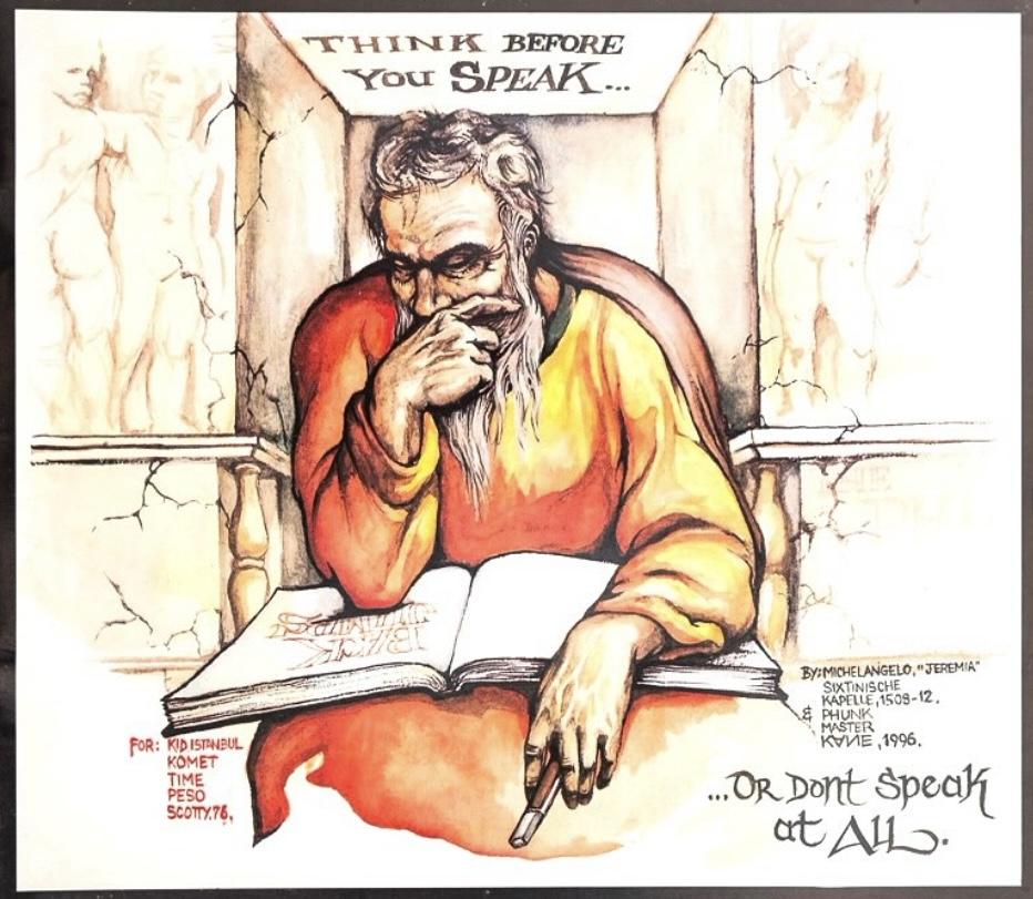 Talk: Lines of Thought – Reflections on Writing Culture in Hip Hop